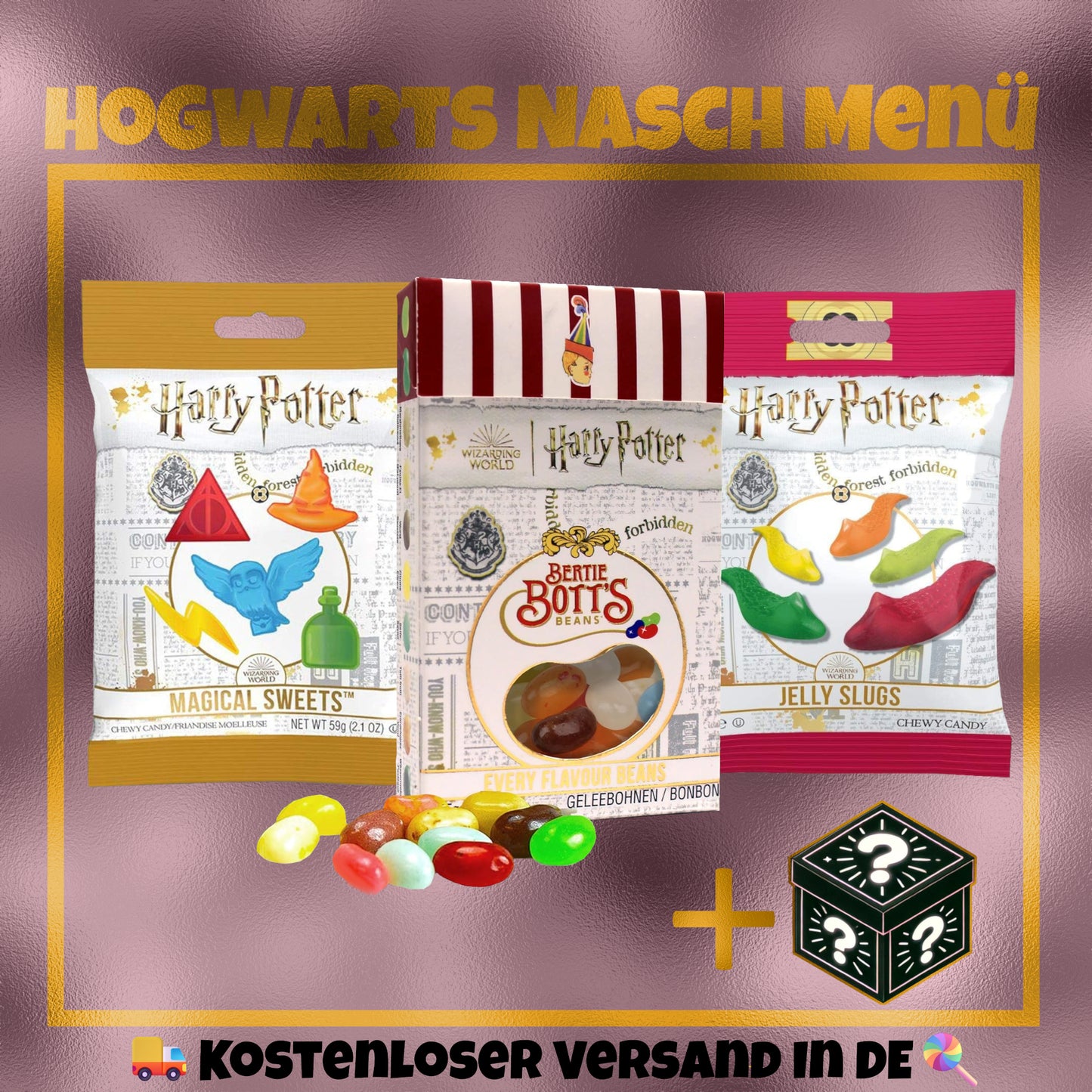Hogwarts Nasch Menü - 150g+